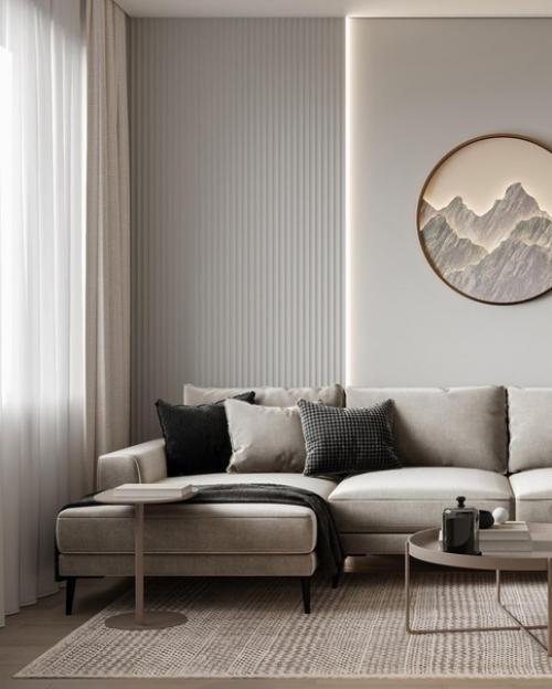 Минимализм в интерьере: лаконичность вместо визуального шума. 03