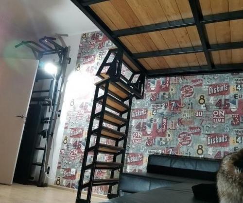 Процесс ремонта. А именно - создания второго уровня в квартире. 08