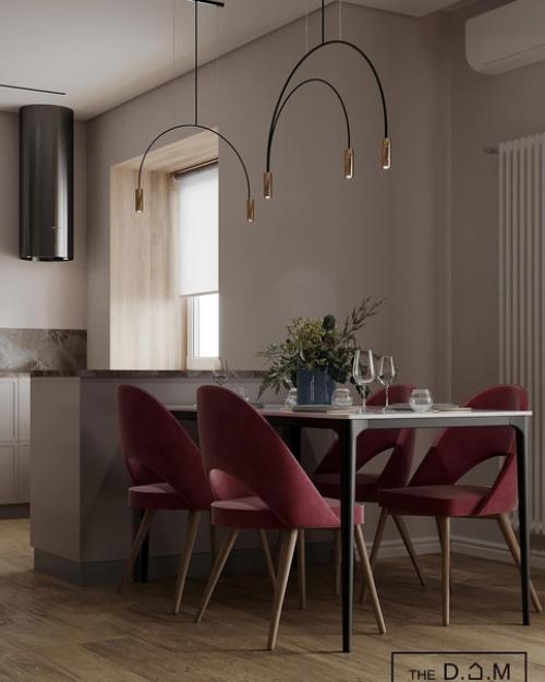 Рада вам презентовать новый проект, пока кухню - гостиную. 01