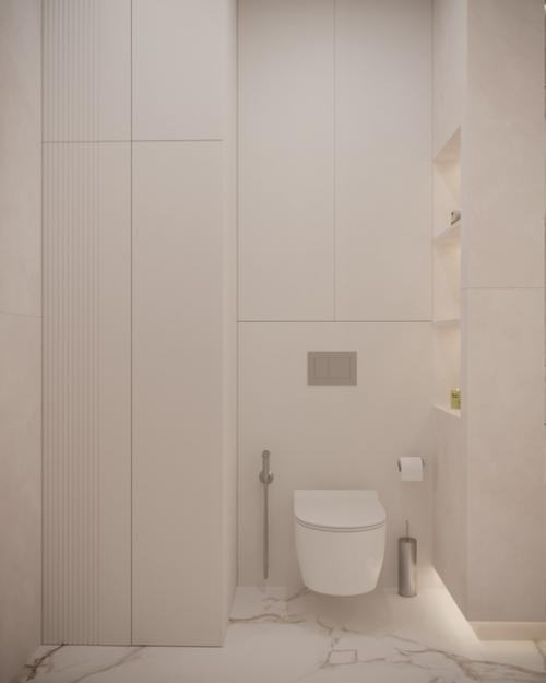 Дизайн - проект ванной комнаты в квартире в волгаре. 02