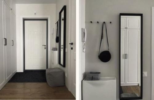 Современный и недорогой интерьер небольшой квартиры - студии площадью 28 кв. 06