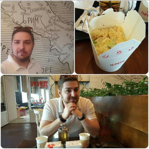 Сегодня заглянули в новое заведение IL Pepe, находится в гостинном дворе.