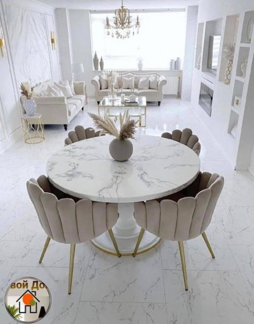 Уютный интерьер. В белом цвете. 02