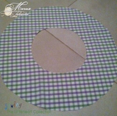 Как сшить пуфик - органайзер для детских вещей или игрушек. 05