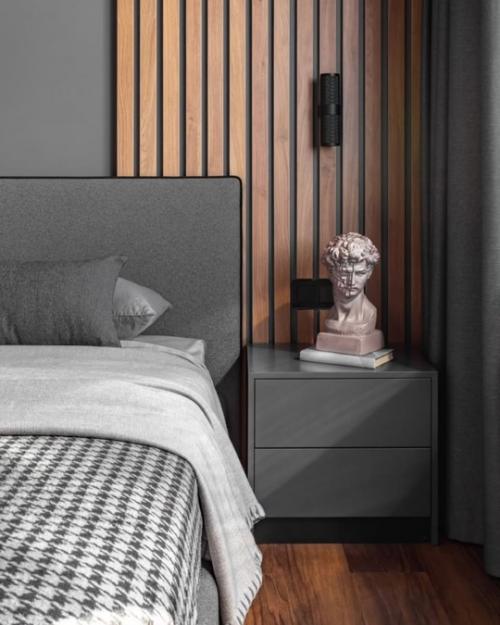 Многие боятся темных интерьеров, но на деле в таком пространстве складывается уютная атмосфера, в которой комфортно находиться. 04