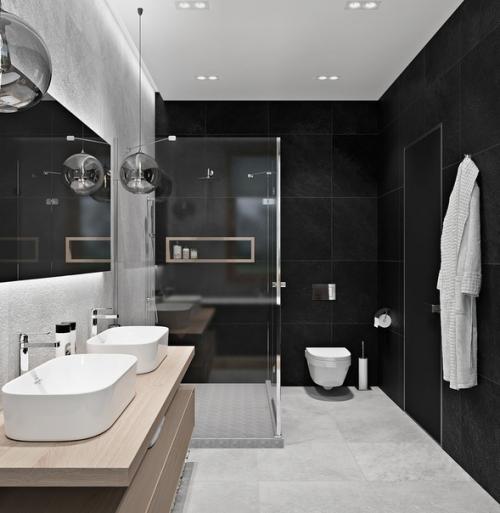 Просторный санузел в частном доме. 03