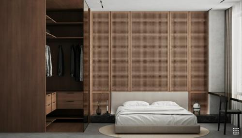 Современный проект квартиры 62 м 2 в Москве. 08