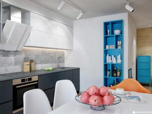 Дизайн - проект интерьера двухкомнатной квартиры для молодого человека. 05