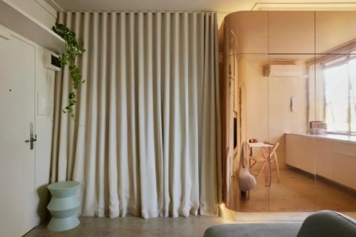 Оригинальный интерьер квартиры - студии 25 м 2 в Австралии. 05