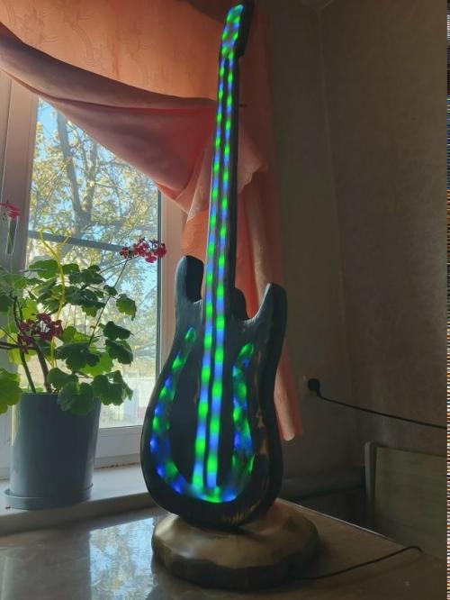 Это очень атмосферная вещь для музыкантов, ценителей рока или уютных интерьеров в стиле бохо/кантри. 01