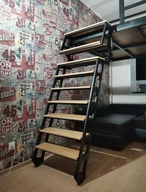 Процесс ремонта. А именно - создания второго уровня в квартире. 05