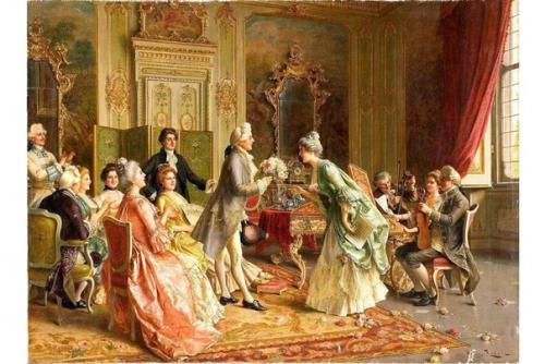 19 апреля. В 1854 году родился Артуро Риччи итальянский художник, работавший в стиле неорококо; представитель итальянской школы живописи XIX века. 01