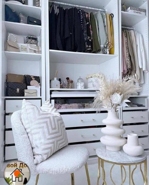 Уютный интерьер. В белом цвете. 05