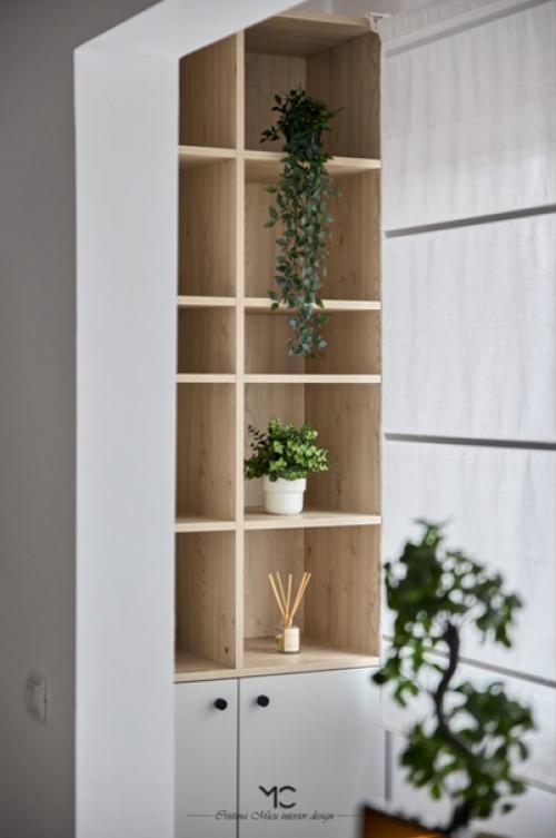 Современный интерьер квартиры площадью 44 кв. 08