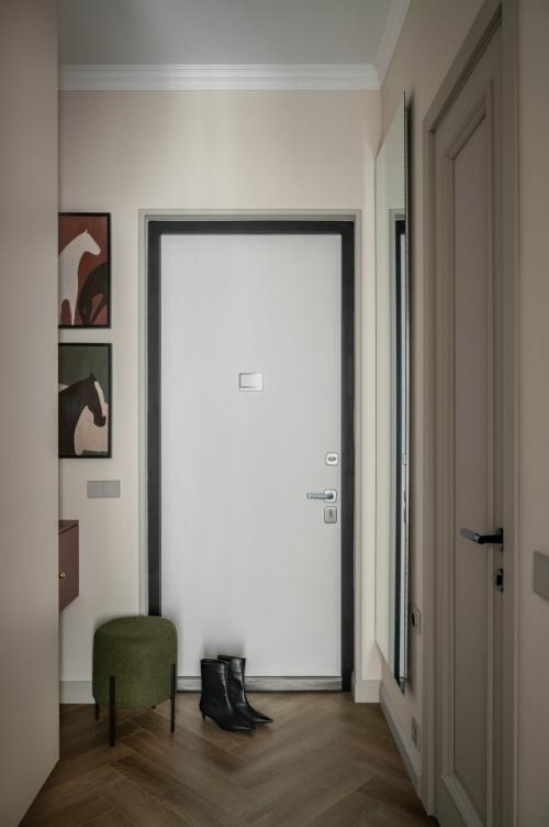 Нескучный бежевый: однушка 40 кв. 07