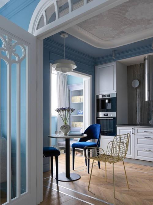 Современный классический интерьер с элементами модерна. 03