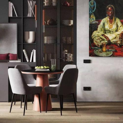 Яркие акценты монотонные интерьеры оживляют. 03