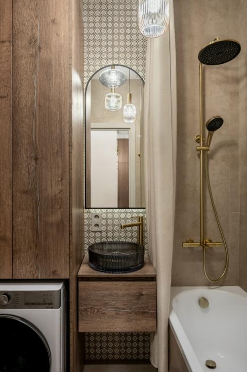 Нескучный бежевый: однушка 40 кв. 08