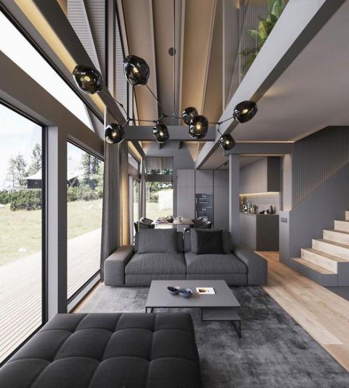 Невероятный интерьер в стиле минимализм. 06