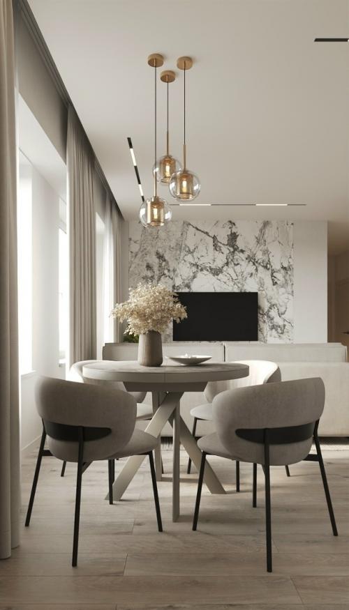 Свет, воздух и свобода - три главных героя этого пространства.

