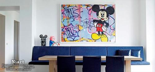 Оттенки синего цвета в интерьере. 08