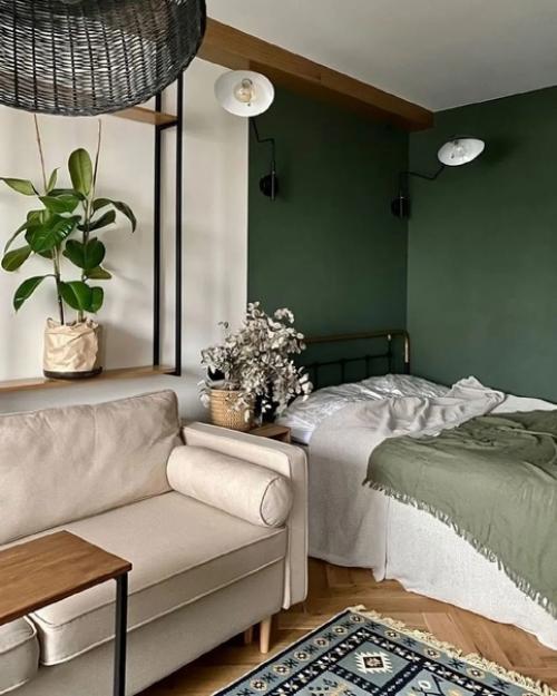 Вот такая необычная интерпретация интерьера хрущевки получилась у дизайнера Olga_About_Design. 05