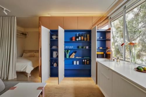 Оригинальный интерьер квартиры - студии 25 м 2 в Австралии. 04