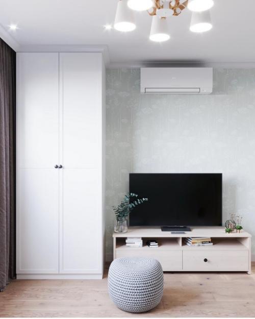 Светлая и уютная квартира для молодой девушки. 03