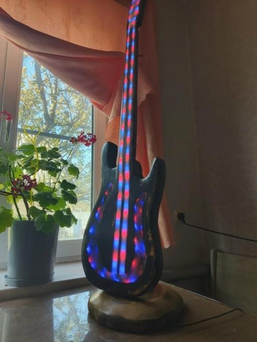 Это очень атмосферная вещь для музыкантов, ценителей рока или уютных интерьеров в стиле бохо/кантри. 02