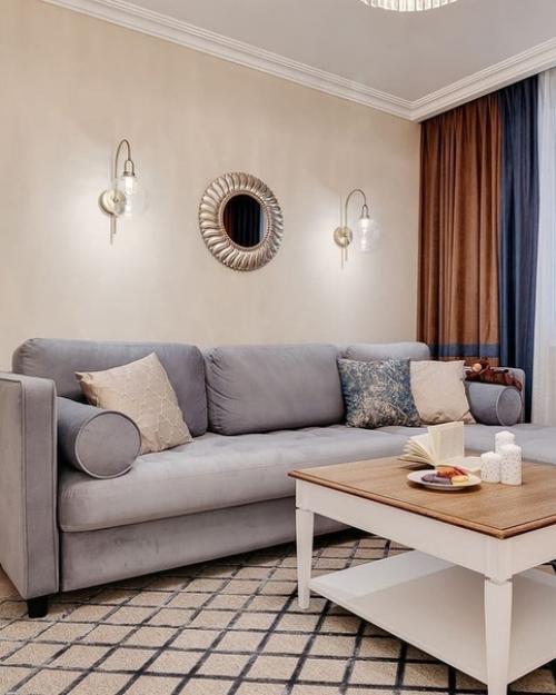 Интерьер квартиры в одном стиле. 01