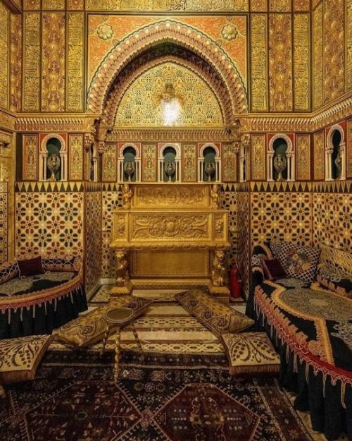 Мавританская гостиная во дворце Юсуповых на мойке - это настоящая жемчужина восточного стиля, перенесённая в сердце Санкт-петербурга. 04