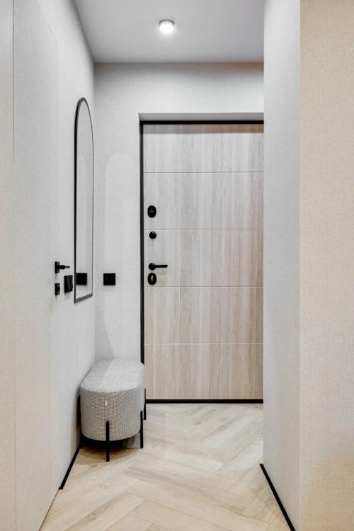 Интерьер квартиры - студии 28, 5 м 2 в ЖК город Дейли в Москве. 08