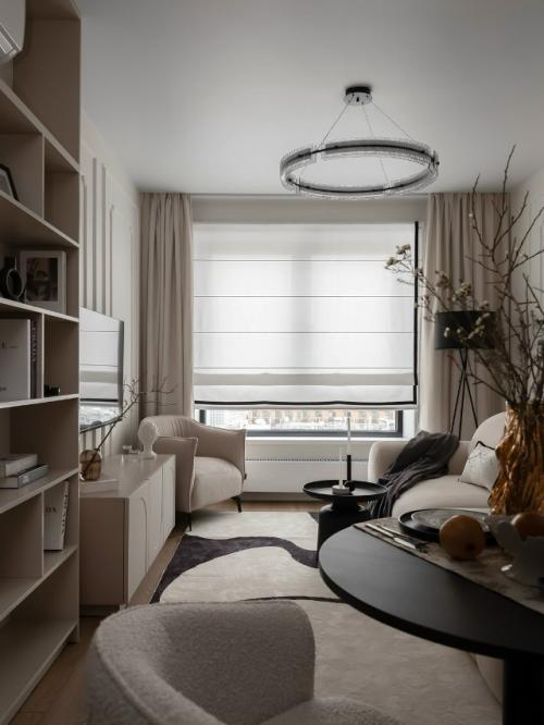 Кухня - гостиная, прихожая (35 кв. 03