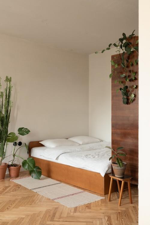 Интерьер квартиры - студии 30 м 2 в ретро стиле. 09