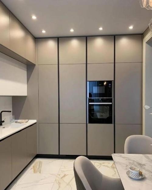 Современная кухня. В белом цвете. 04