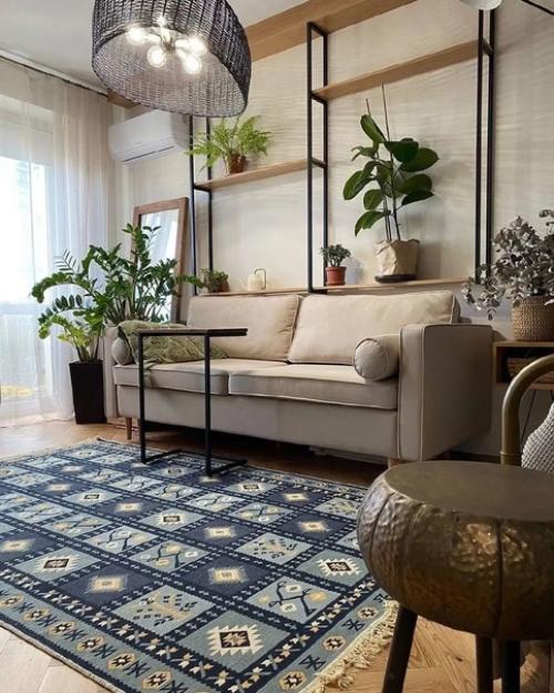 Вот такая необычная интерпретация интерьера хрущевки получилась у дизайнера Olga_About_Design. 03