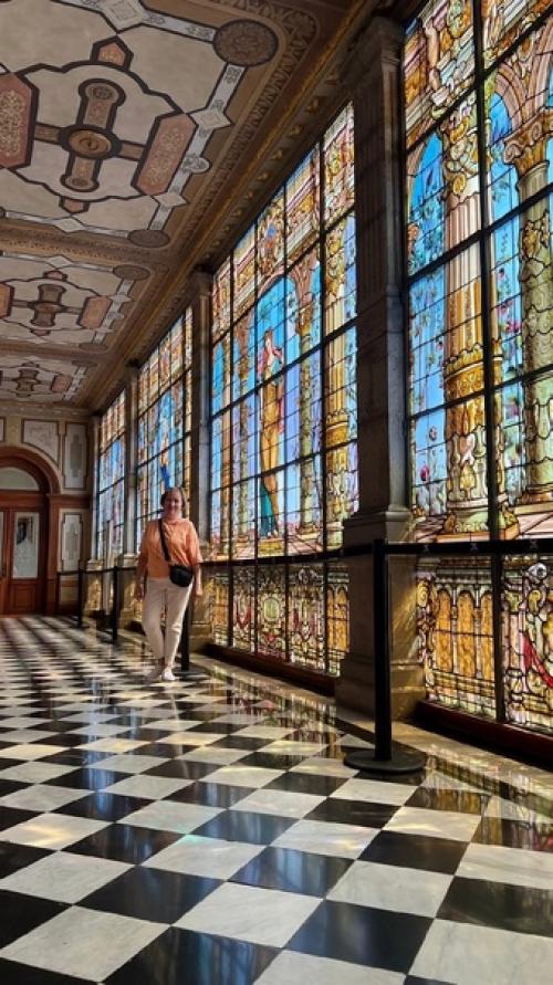 Чапультепекский дворец - бывшая резиденция губернаторов, императоров и президентов Мексики. 05