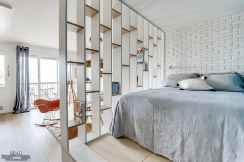 Компактный дизайн квартиры - студии 25 кв. 03