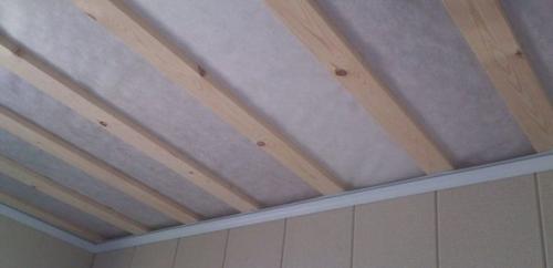Потолки из фанеры. 03
