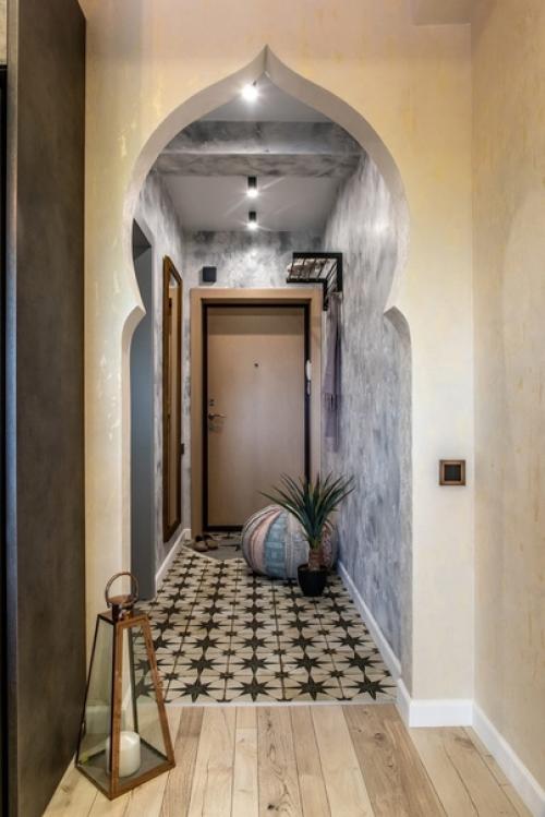 Очень необычный интерьер квартиры с элементами индийского стиля. 04