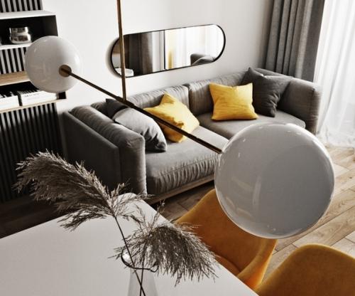 Дизайнер молодчина!  Очень стильная квартирка получилась. 04