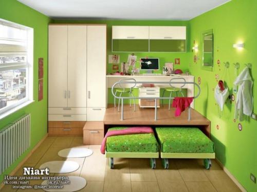 Интерьер детской для разнополых детей. 05