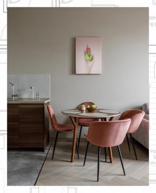 Евгения Леонтьева: светлая квартира 47 кв. 01