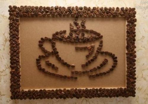 Композиции из кофейных зёрен. 02