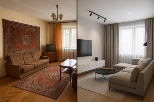 Спросили у ИИ, как можно модернизировать квартиру в панельке с бабушкиным ремонтом. 02