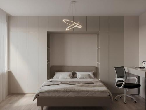 Проект однокомнатной квартиры 41, 2 м 2 (45, 7 м 2 с балконом) в ЖК погода в Перми. 04