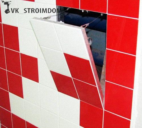 Люк под плитку своими руками. 04