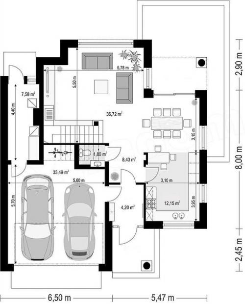 Шикарный двухэтажный дом. 02 Шикарный двухэтажный дом. 02
