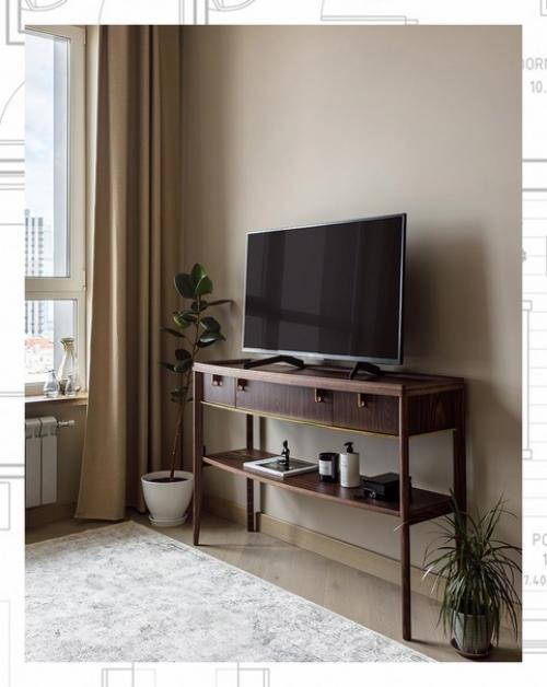 Евгения Леонтьева: светлая квартира 47 кв. 02