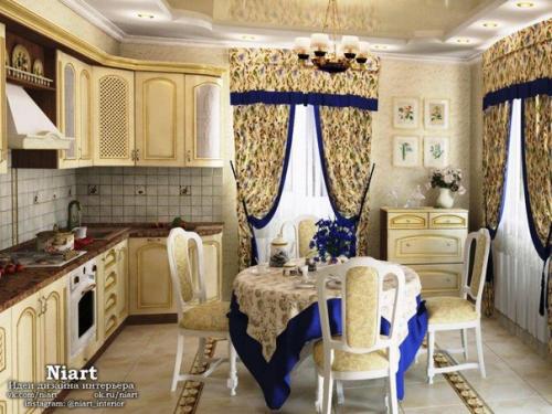 Советы по оформлению кухонных окон. 06